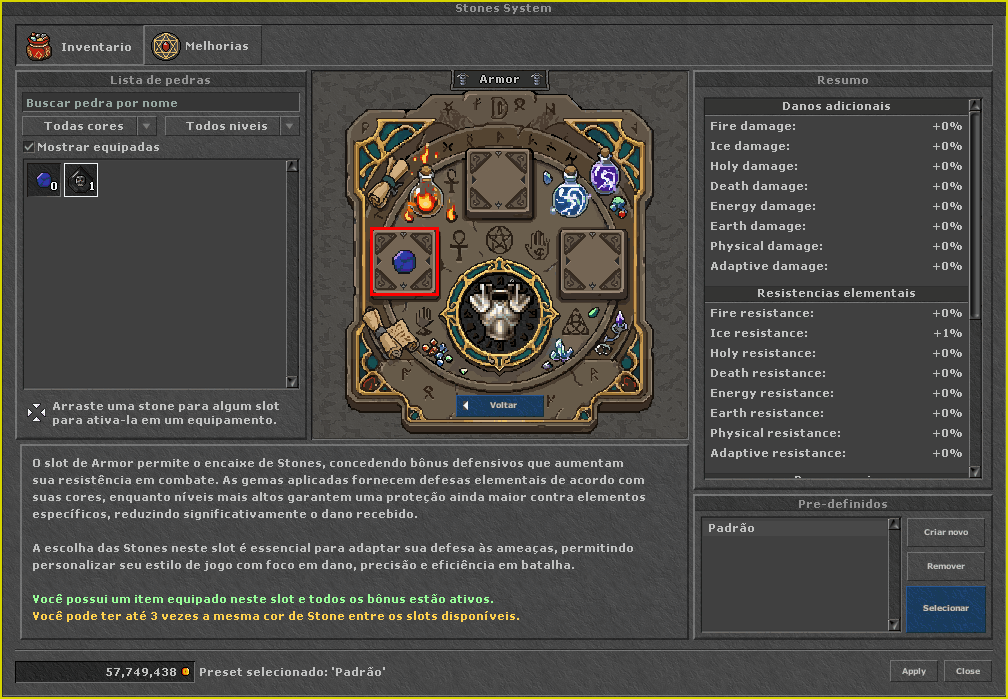 Remover stone do slot - passo 5