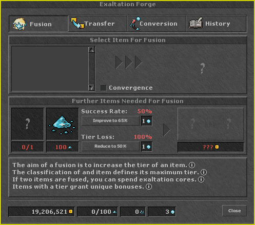 Janela da Forge System